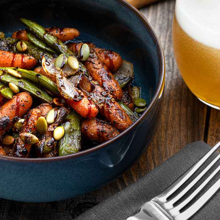 carson kitchen peas and carrots credit chris wessling